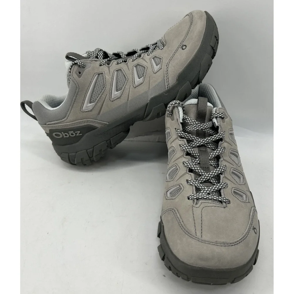 Oboz Sawtooth X Low Hiking Shoes Light Grey Mens Size 8.5W